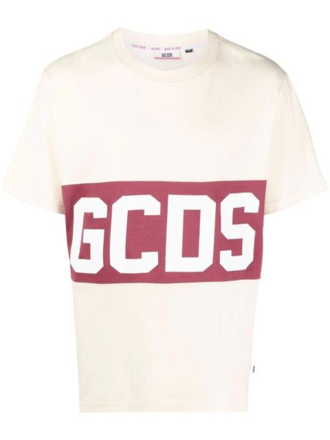 logo-print cotton T-shirt