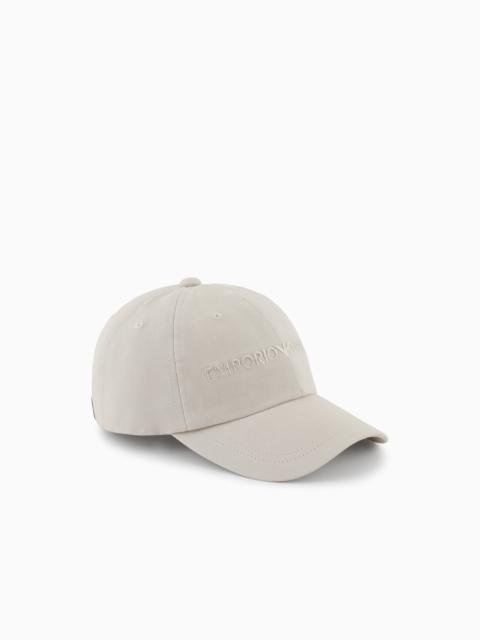 BASEBALL CAP WITH EMPORIO ARMANI EMBROIDERY