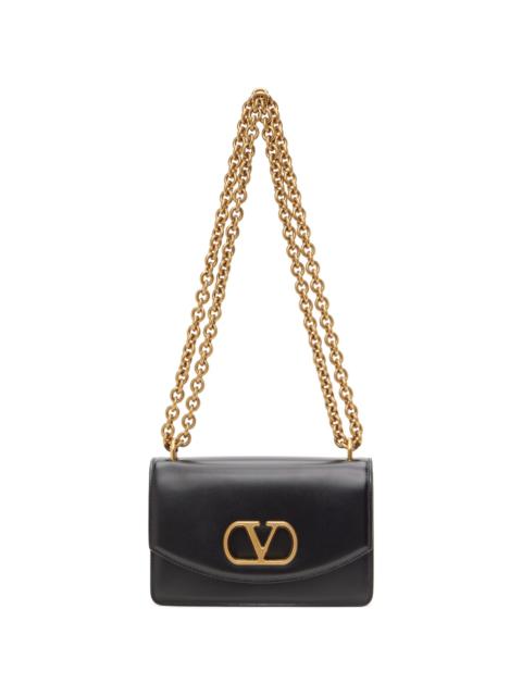 Black Vain Shoulder Bag