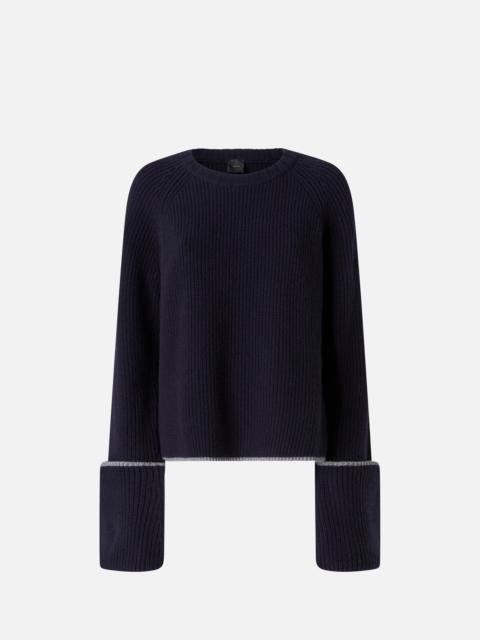 LOOSE CREW-NECK SWEATER
