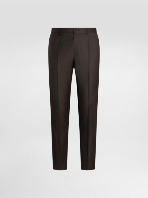 Virgin wool trousers