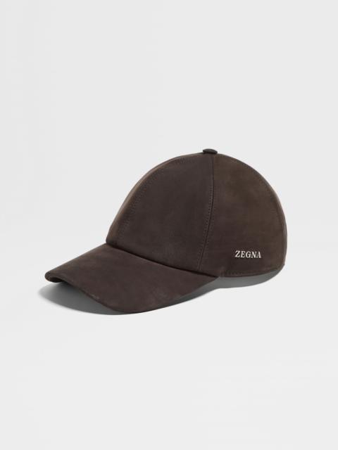 DARK BROWN SECONDSKIN BASEBALL CAP
