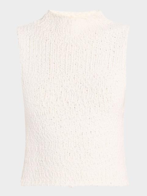 Atticus Roll-Neck Knit Tank Top