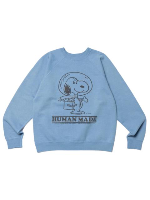 Human Made x Peanuts #1 Snoopy Sweatshirt Blue