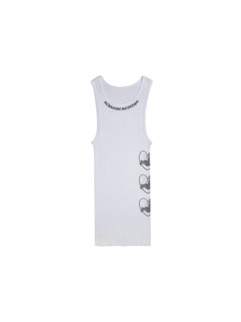 Chrome Hearts Love You Rib Tank White/Black