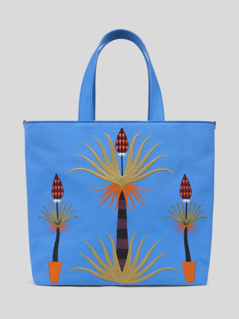 ETRO X AGOSTINO IACURCI LARGE CANVAS TOTE BAG