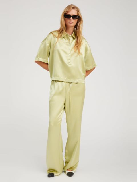 PISTACHIO SILK KAUAI PANTS