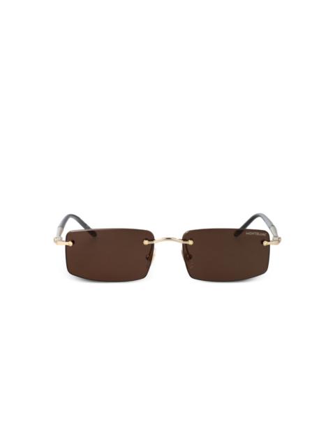 rectangle-frame sunglasses