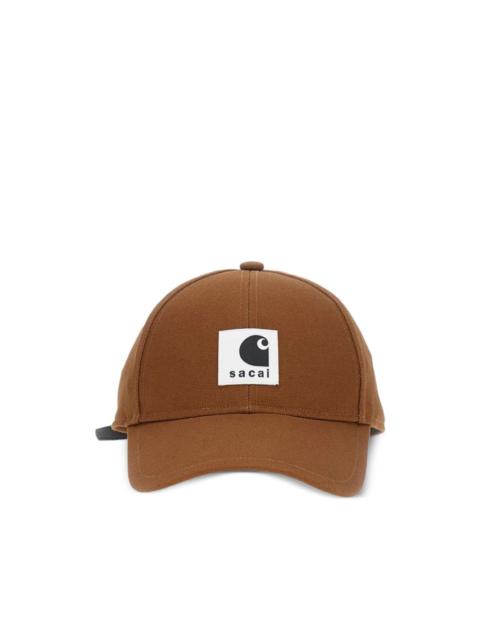 x Sacai logo hat