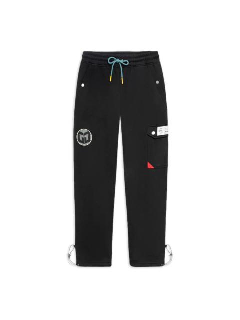 Li-Ning CJ McCollum Graphic Straight Sweatpants 'Black' AKLRF57-2