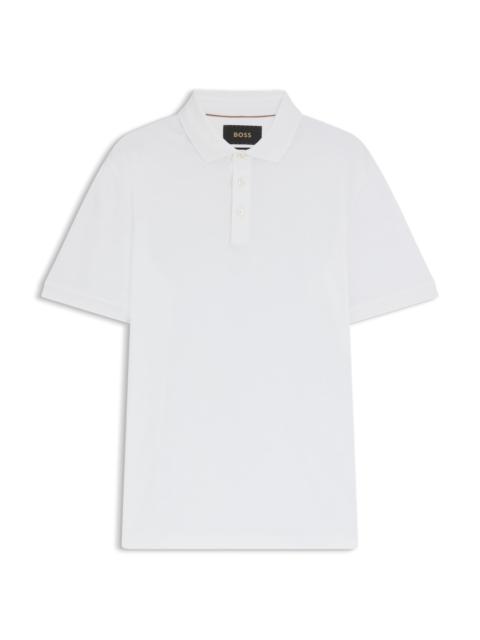 REGULAR-FIT POLO SHIRT IN MERCERIZED COTTON
