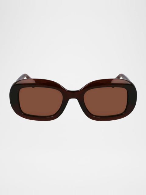 Gancino Oval Acetate Sunglasses