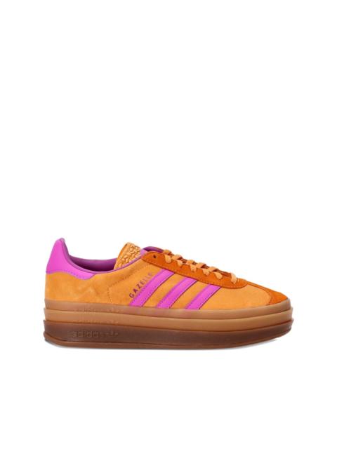 three-stripe platform sneakers