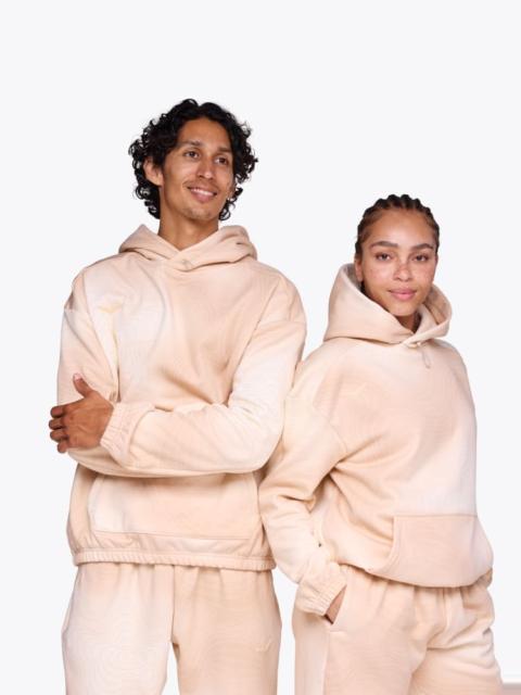 Essential Hoodie in Beige Cloud Topo