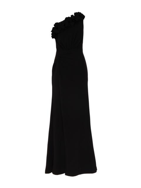 LIGHT SPOT CREPE GOWN