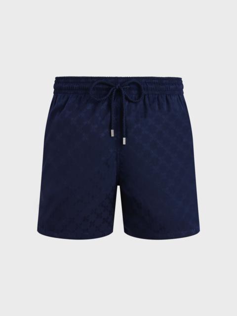Men Swim shorts Turtle Monogram Jacquard