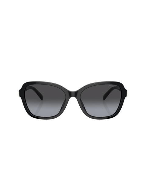 square-frame tinted sunglasses