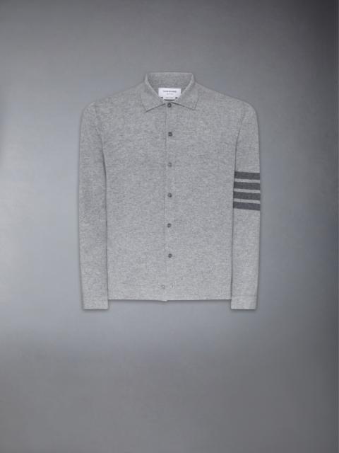Cashmere Jersey Stitch 4-Bar Shirt