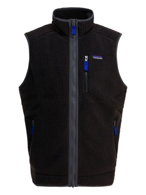 zip-front fleece gilet