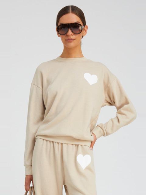 OAT HEART SWEATSHIRT