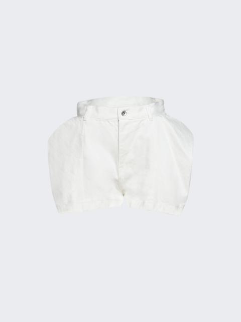 Denim Shorts Off White