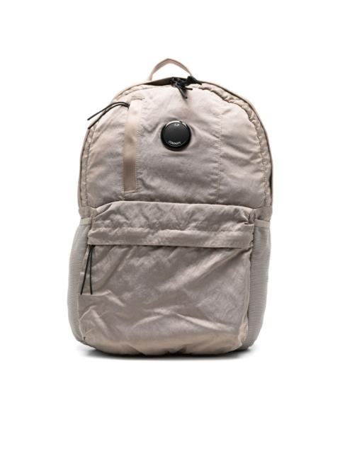 lens-detail top-handle backpack