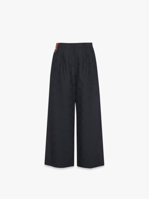 Lauretos Wool Jacquard Pants