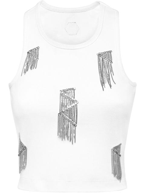 fringed tank top