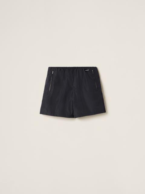 Technical silk Bermudas