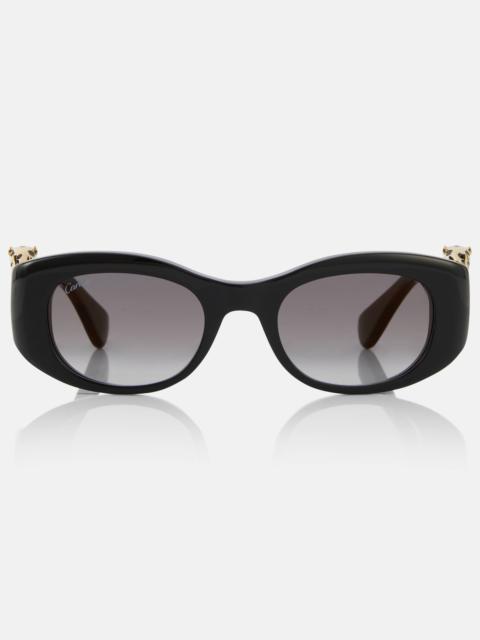 Panthère de Cartier square sunglasses