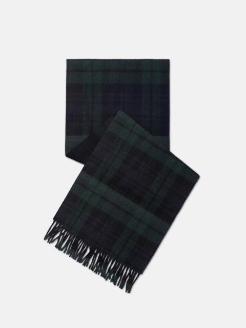 MADE-IN-SCOTLAND BLACKWATCH CASHMERE MUFFLER