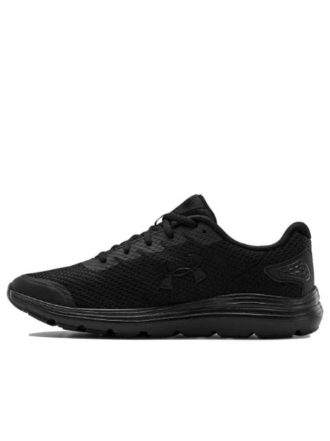 Under Armour Surge Shock Absorption Non-Slip Low Tops Sports Black 3022595-002
