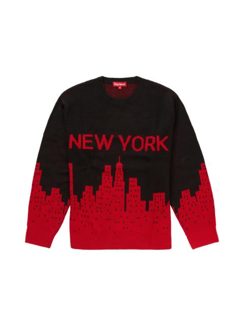 Supreme New York Sweater Black