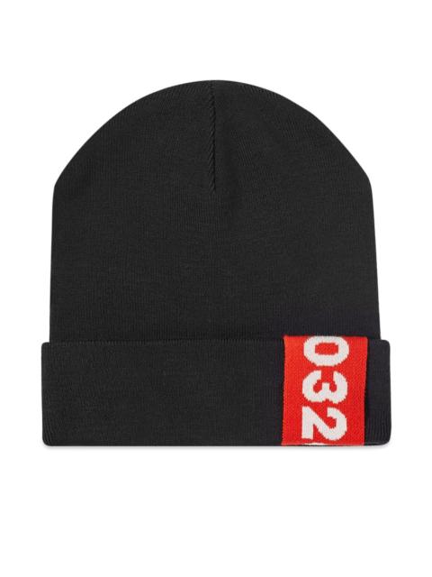 032c Taped Logo Beanie