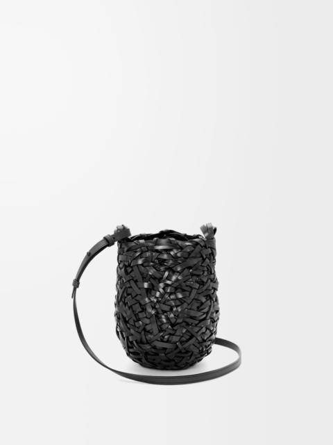 Small Nest Basket bag in calfskin