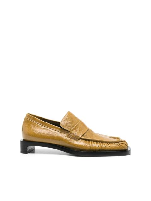 30mm leather loafers