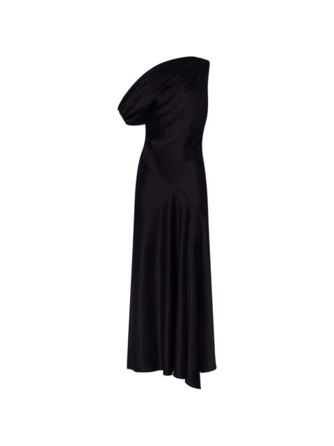 Sabrina one-shoulder maxi dress