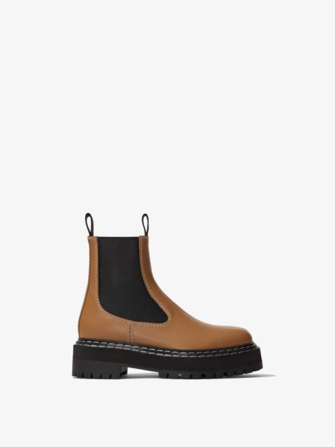 Lug Sole Platform Chelsea Boots