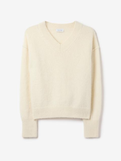 V-neck Alpaca Knit