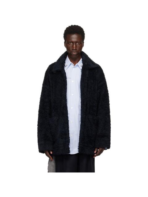 Black Hand-Painted Jacket