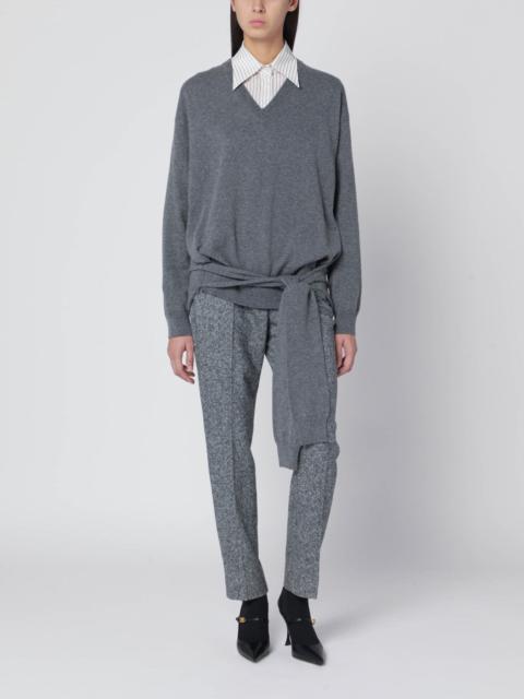 Grey cashmere sweater