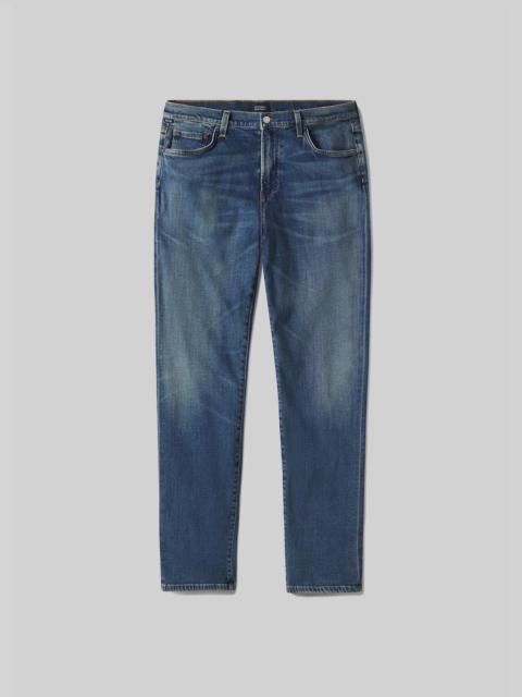 London Tapered Slim Cashmere Denim
In Cyrus