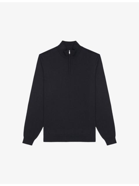 Blackhall funnel-neck merino-wool jumper