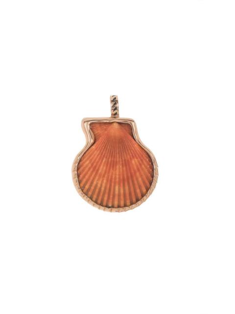 Medium Natural Clam Pendant