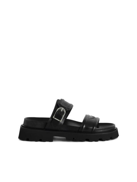 Ride leather sandals