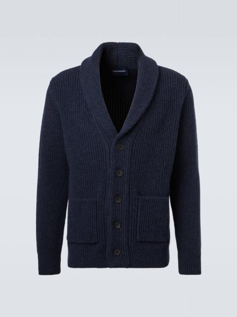 Wool and cashmere cardigan
