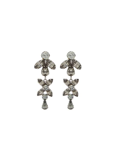 Liss teardrop embellished earrings