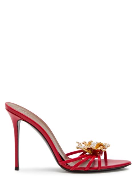 Giuseppe Zanotti Clandestino 105 Embellished Leather Sandals