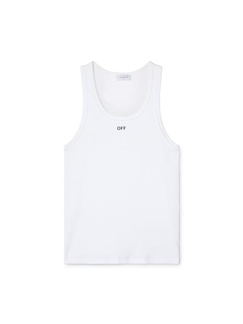 Off Stamp Rib Tanktop