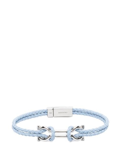 Ferragamo Gancini Braided Bracelet